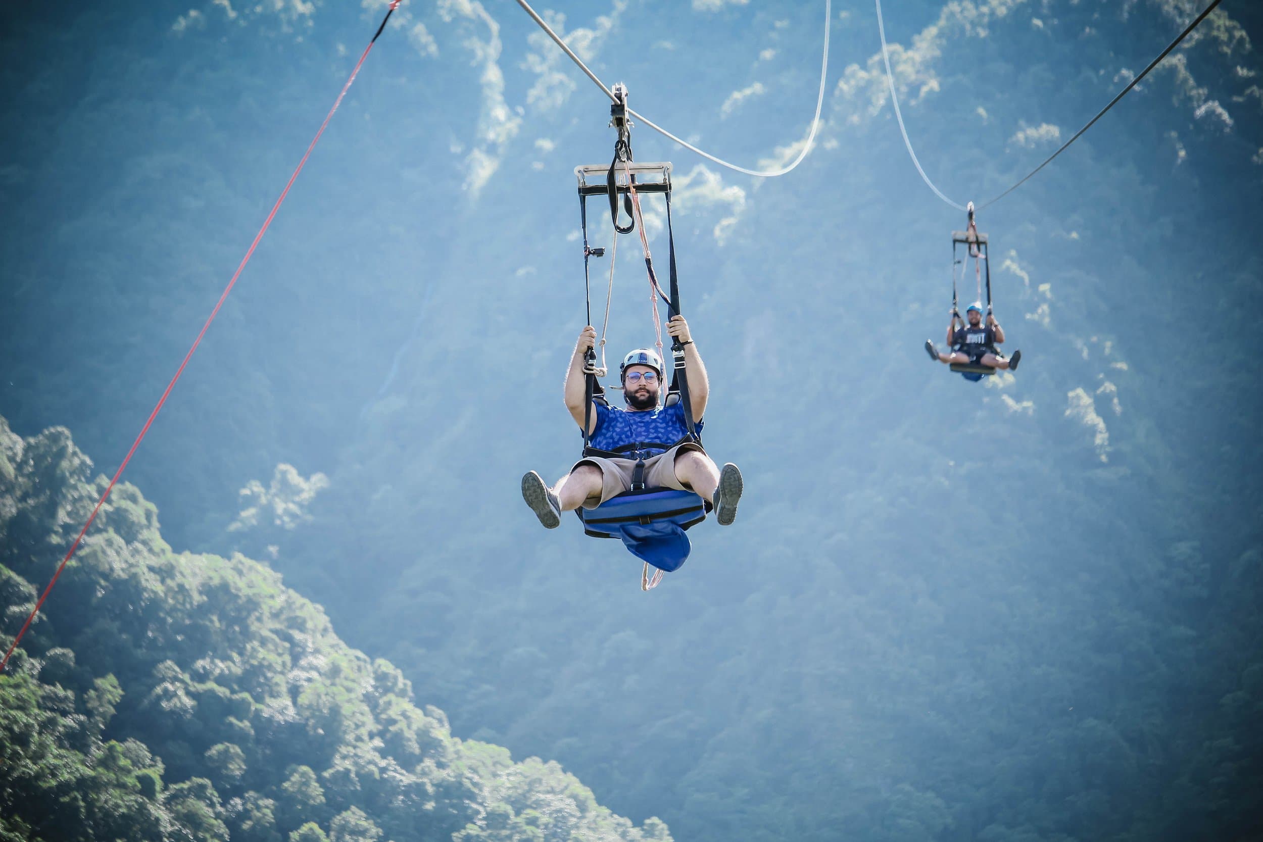 High-speed zipline in Pokhara with pickup, drop and insurance.